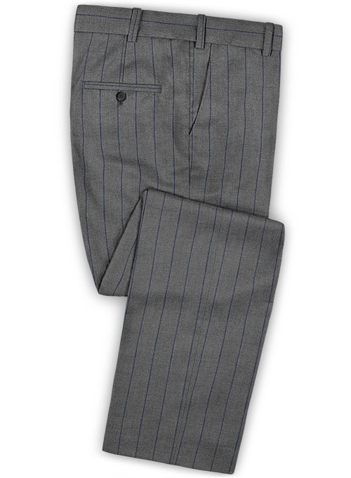 Napolean Rodrio Gray Wool Pants