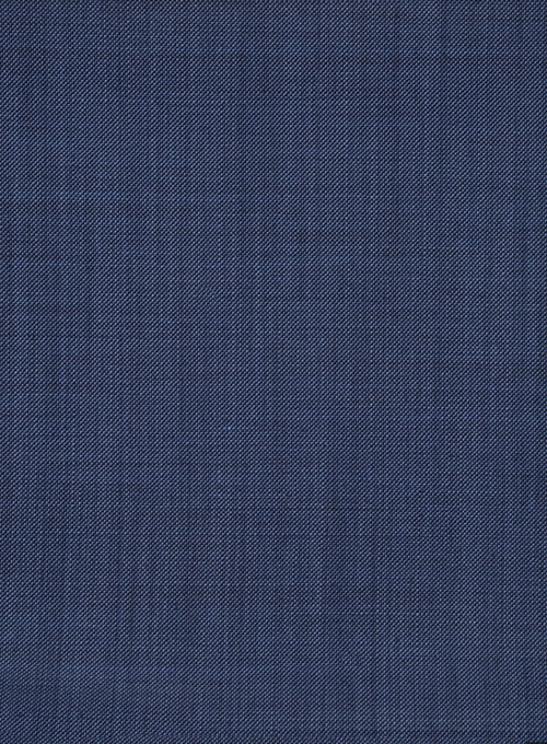 Napolean Sharkskin Slate Blue Wool Pants