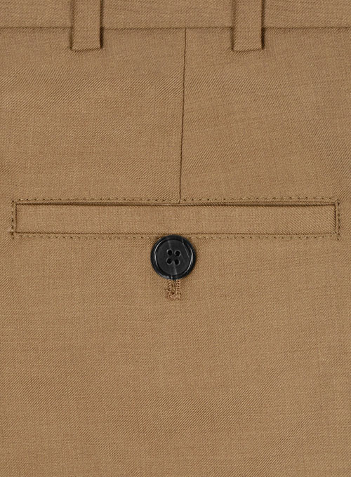 Napolean Tan Wool Pants - Click Image to Close