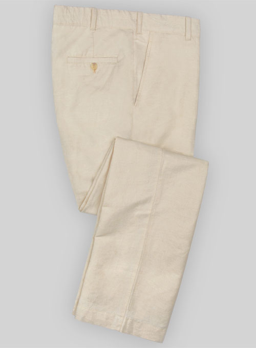 Natural Safari Cotton Linen Pants