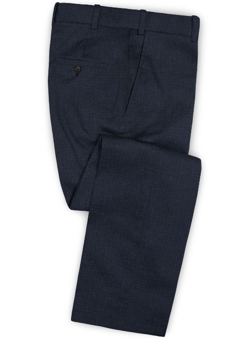 Pinhead Wool Blue Pants