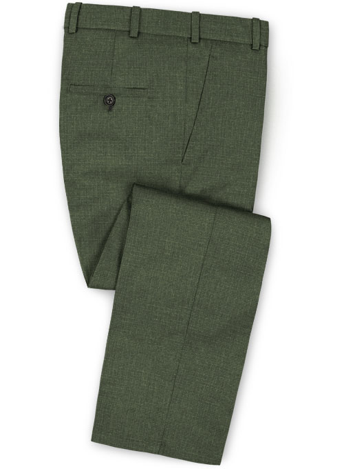Pinhead Wool Green Pants