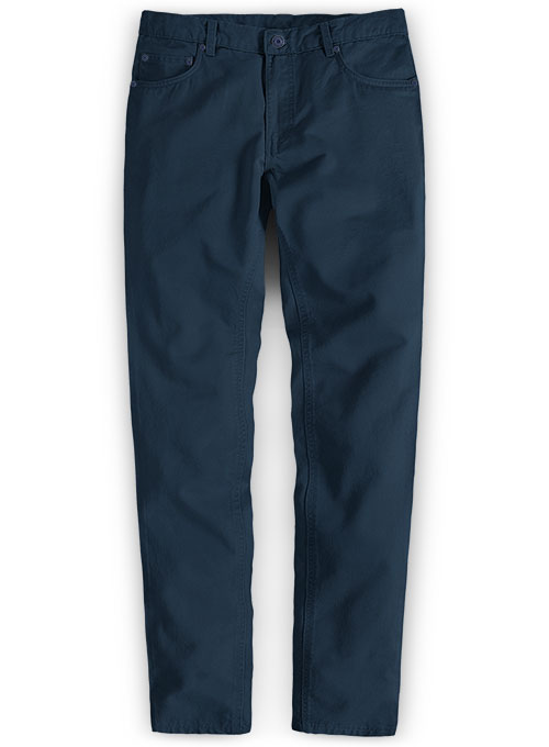 Royal Blue Stretch Chino Jeans