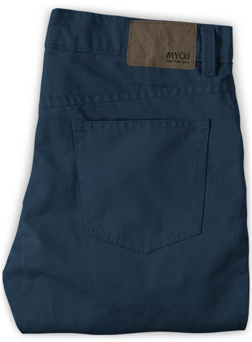 Royal Blue Stretch Chino Jeans