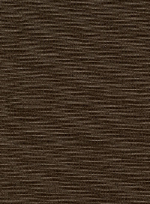 Safari Brown Cotton Linen Pants - Click Image to Close