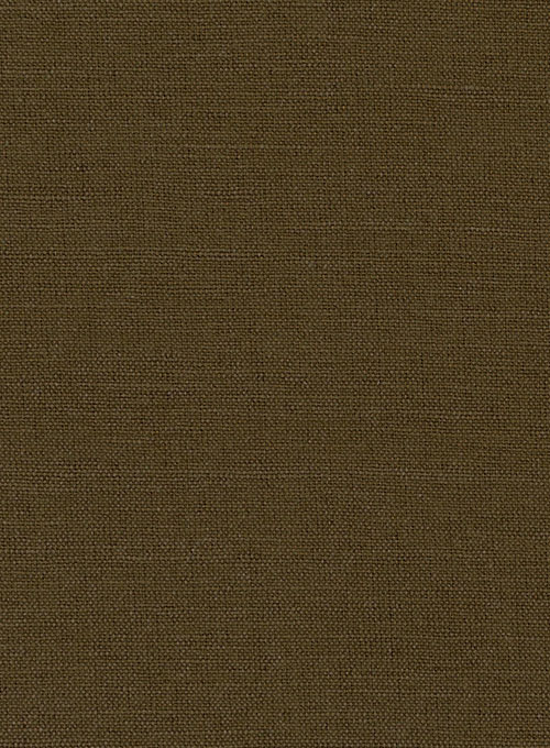 Safari Congo Brown Cotton Linen Pants - Click Image to Close
