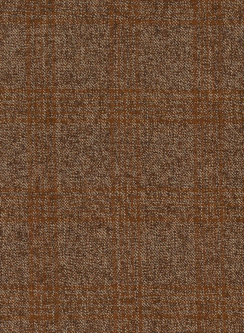 Saga Rust Feather Tweed Pants - Click Image to Close