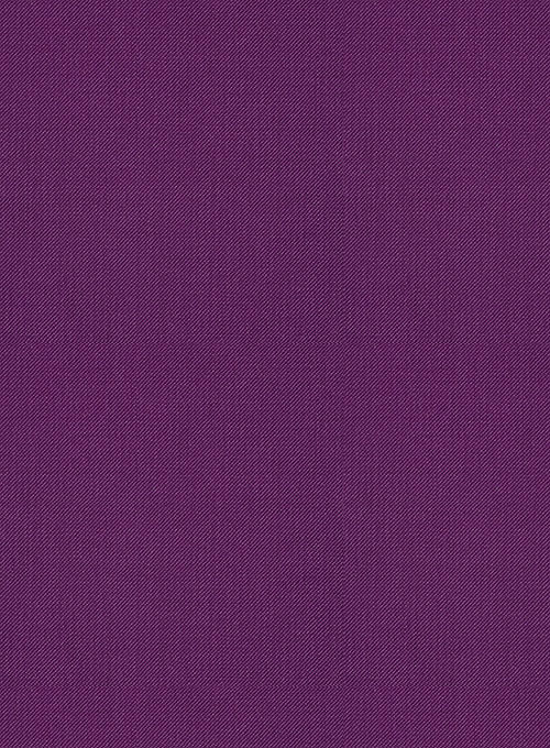 Scabal Hot Purple Wool Pants