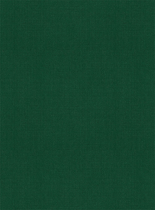 Scabal Oslo Green Wool Pants
