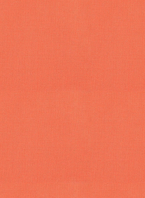 Scabal Portland Orange Wool Pants