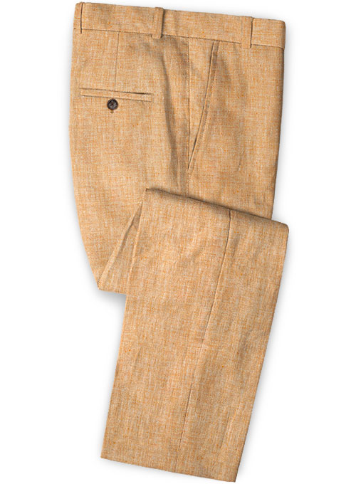 Solbiati Melon Linen Pants