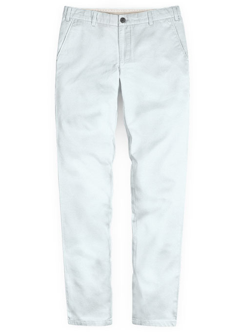 Stretch Summer Weight Sky Blue Chino Pants