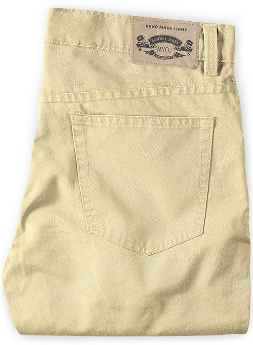 Stretch Summer Weight Sun Khaki Chino Jeans - Click Image to Close