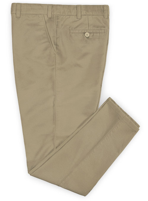 Camel Stretch Chino Pants - Click Image to Close