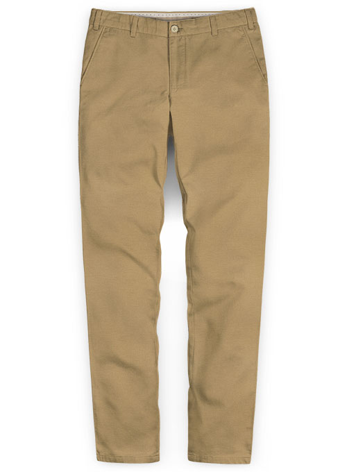 Khaki Stretch Chino Pants