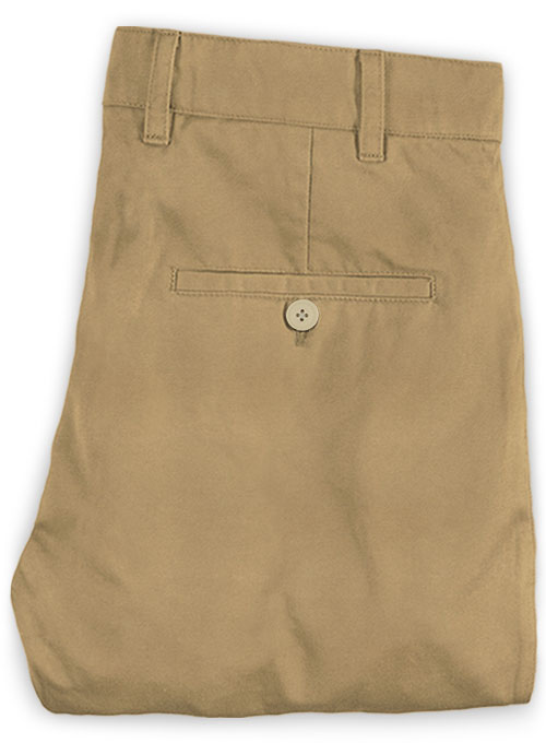 Khaki Stretch Chino Pants