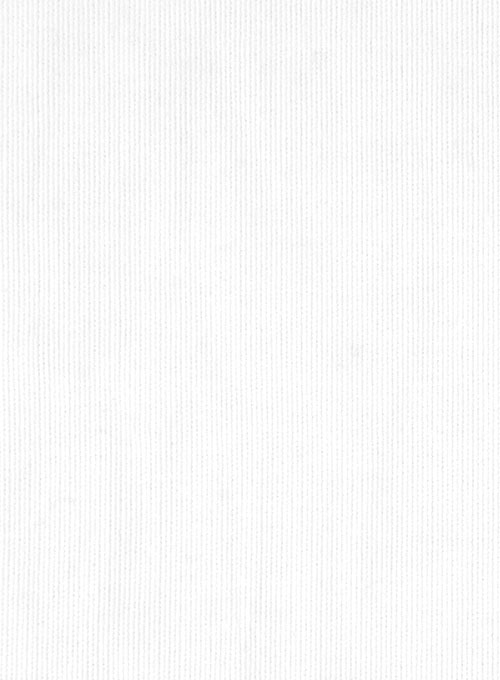 Stretch White Corduroy Pants - Click Image to Close