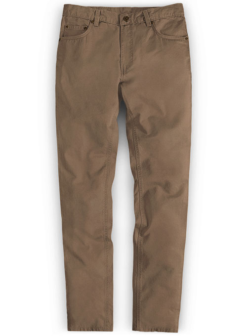 Summer Weight Irish Brown Chino Jeans