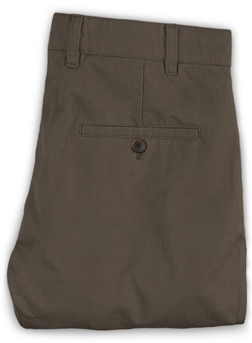 Summer Weight Brown Chinos - Click Image to Close