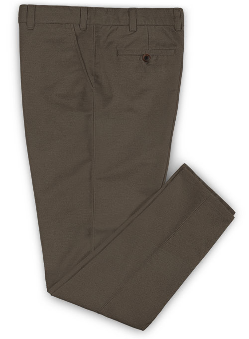 Summer Weight Brown Chinos - Click Image to Close