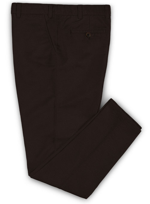 Twillino Dark Brown Chinos