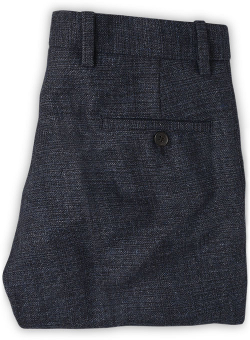 Vintage Glasgow  Blue Tweed Pants
