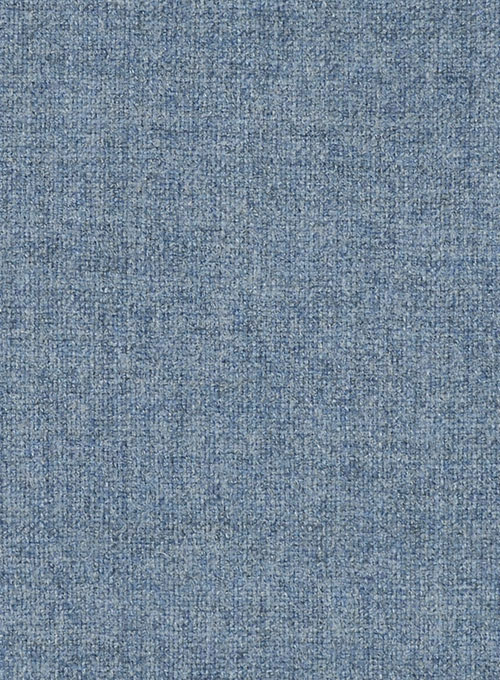 Vintage Rope Weave Spring Blue Tweed Pants - Click Image to Close