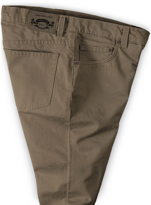 Woodland Twill Stretch Chino Jeans - Click Image to Close
