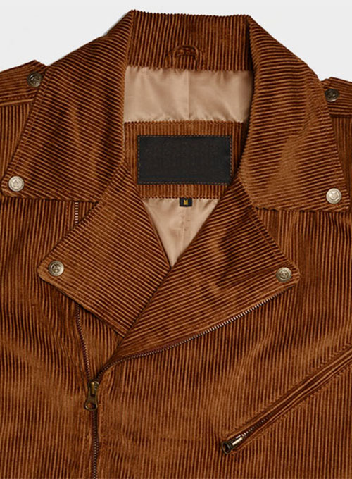 Corduroy Biker Jacket