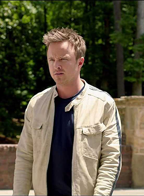 Aaron Paul Need For Speed Leather Jacket