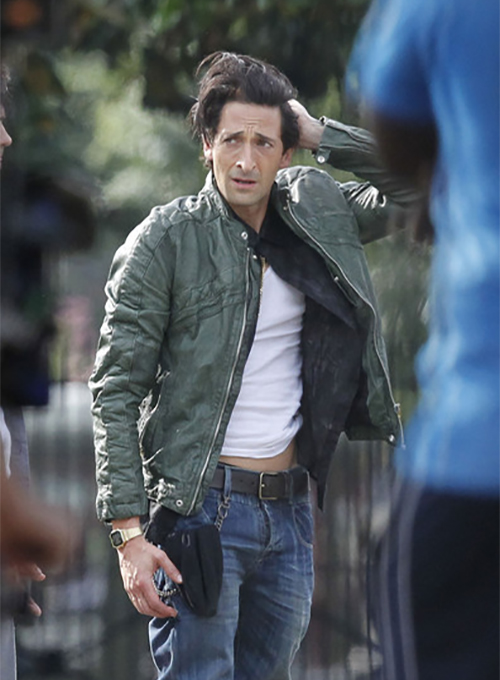 Adrien Brody American Heist Leather Jacket - Click Image to Close
