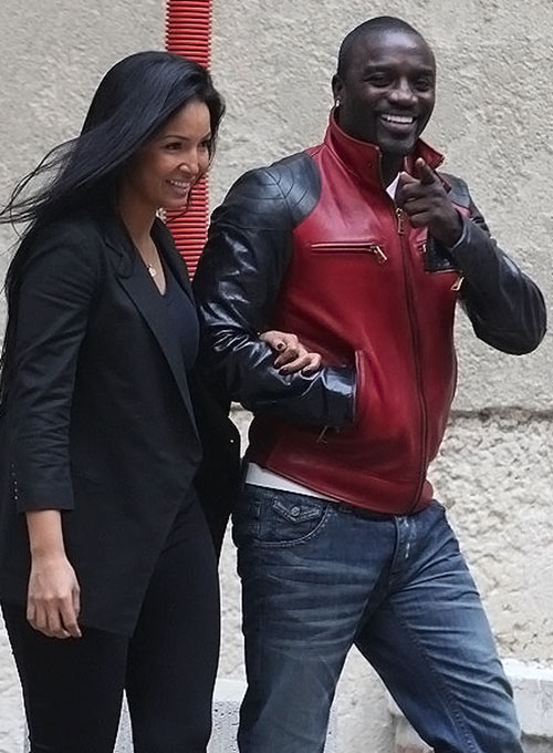 Akon Leather Jacket - Click Image to Close