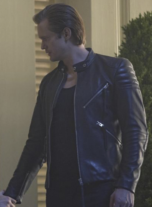 Alexander Skarsgard True Blood Leather Jacket #2