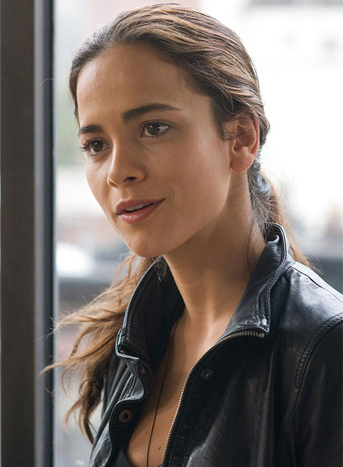 Alice Braga I Am Legend Leather Jacket