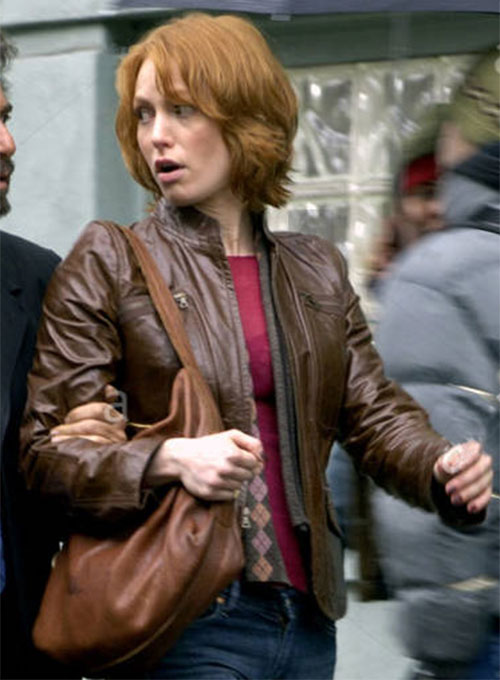 Alicia Witt 88 Minutes Leather Jacket - Click Image to Close