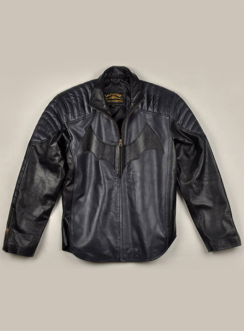 Batman Begins Christian Bale Leather Jacket