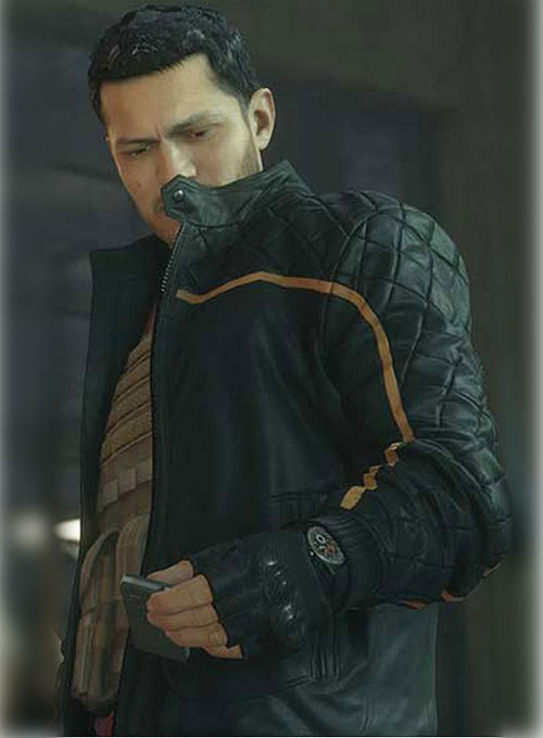 Battlefield Hardline Leather Jacket - Click Image to Close