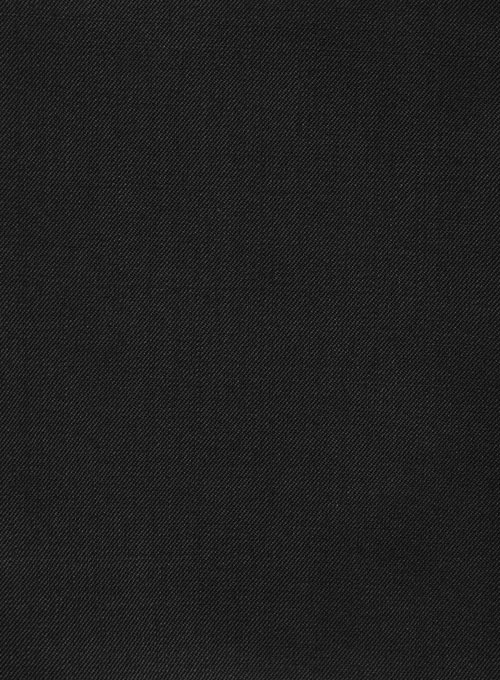 Black Merino Wool Black Bar Jacket - Click Image to Close