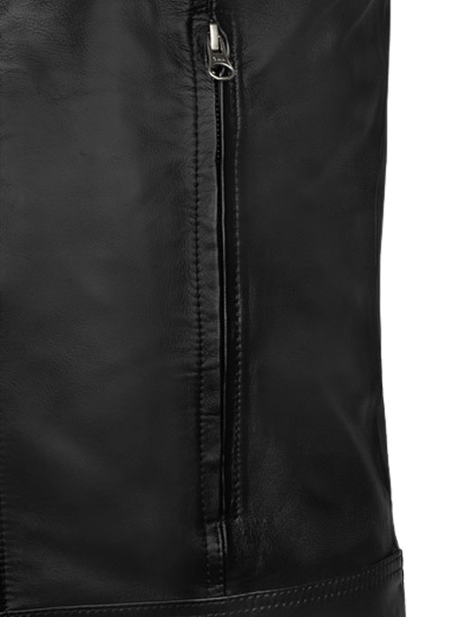 Black X Men Days of Future Past Leather Jacket