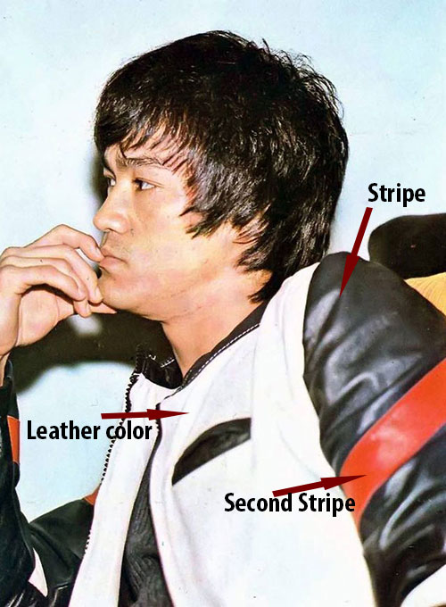 Bruce Lee The Way Of The Dragon Leather Jacket - Click Image to Close