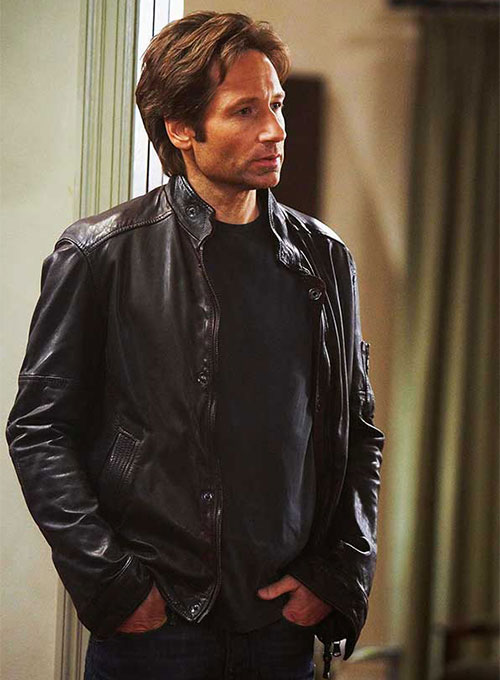 Californication Season 3 Hank Moody Leather Jacket