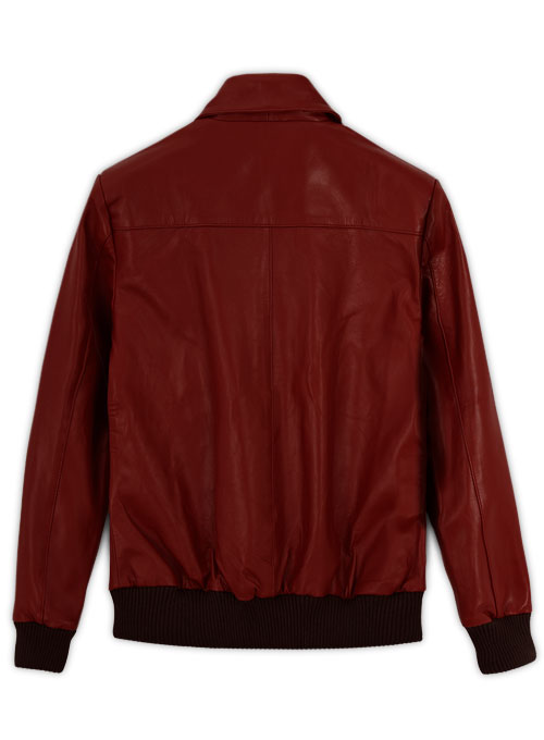 Cherry Red Drake Graham Toronto Film Festival Leather Jacket