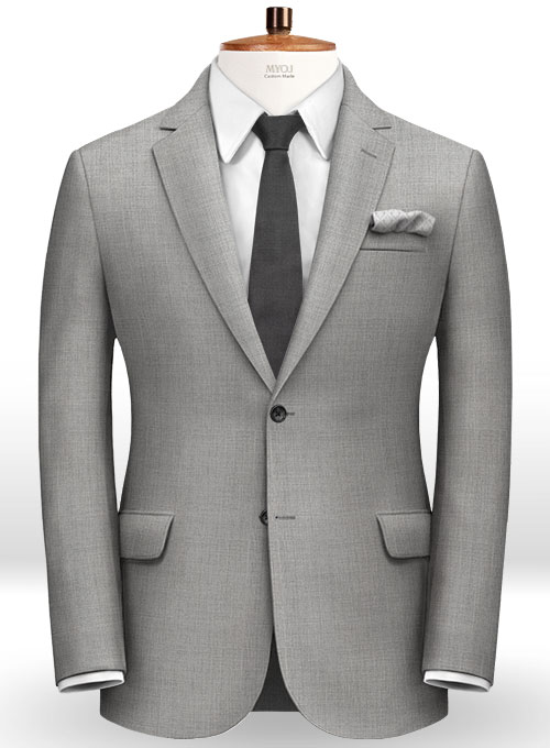 Crest Gray Wool Jacket