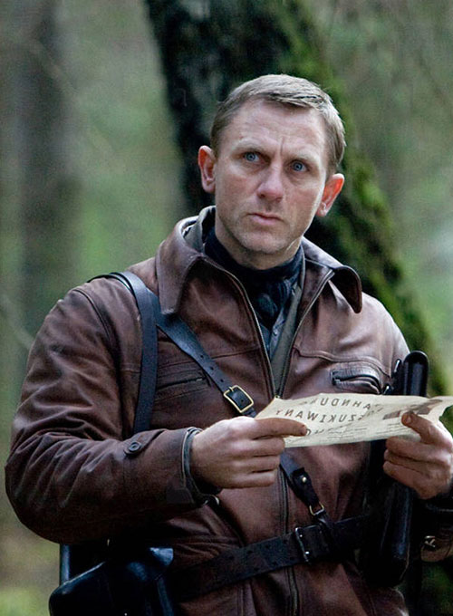 Daniel Craig Defiance Leather Jacket