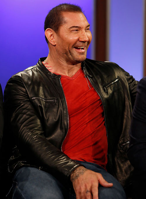 Dave Bautista Leather Jacket