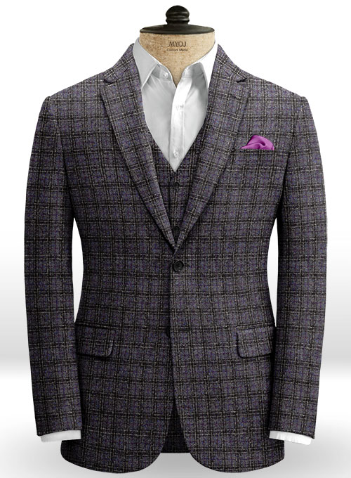 Derby Checks Tweed Jacket