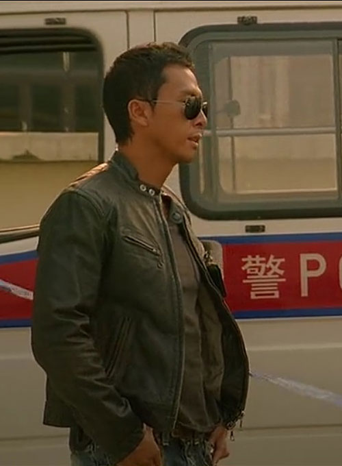 Donnie Yen Flash Point Leather Jacket - Click Image to Close