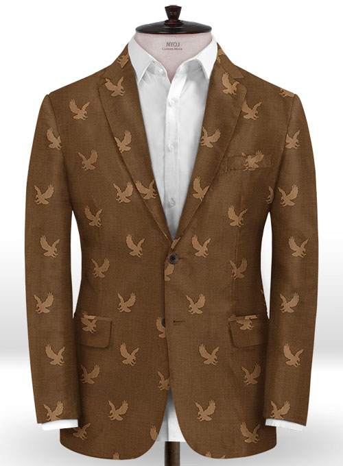 Eagle Dark Brown Wool Jacket