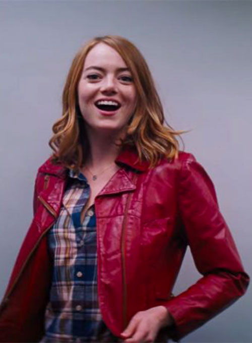 Emma Stone La La Land Leather Jacket - Click Image to Close