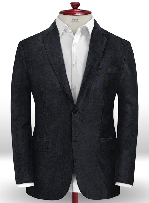 Enar Navy Wool Jacket